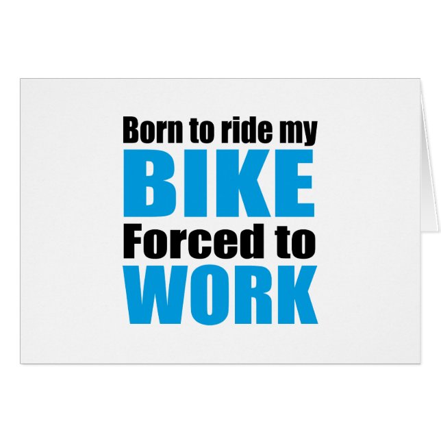 motorcycle hälsningskort (Framsidan Horizontal)