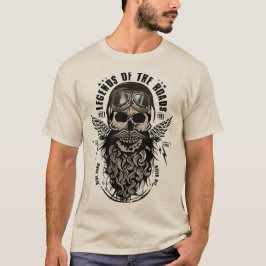 Motorcycle legends of the road ride hard never die t shirt