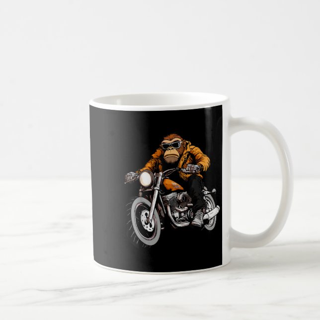 Motorcycle Monkeys  Kaffemugg (Höger)