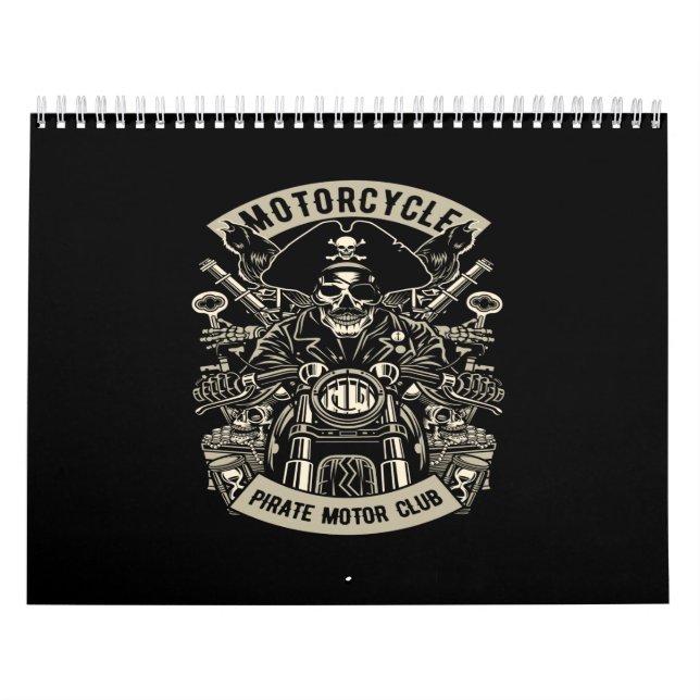 motorcycle pirate motor club kalender (Omslag)