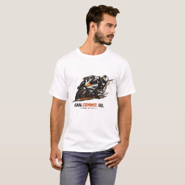 Motorcycle Racing Illustration T Shirt