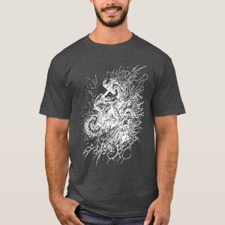 Motorcycle Street Sports Vintage Splash Style funn T Shirt