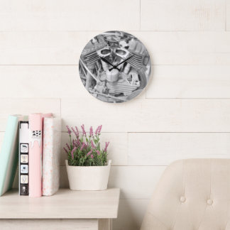 Motorcycle Wall Clock Stor Klocka