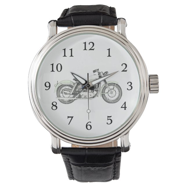 Motorcykel 1957 i sportster armbandsur (Framsida)