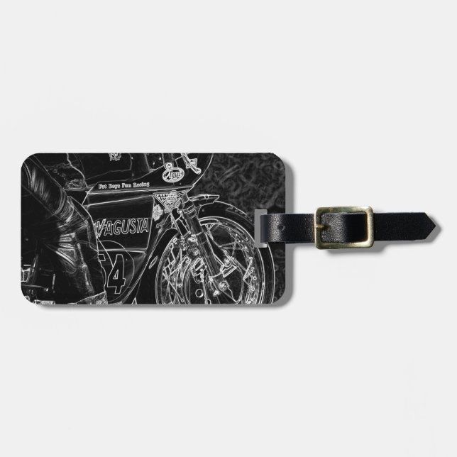 Motorcykel 1 cd ltcna bagagebricka (Horisontell Framsida)