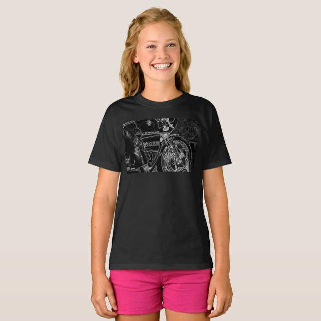 Motorcykel 1 gcnm t shirt (Hel framsida)