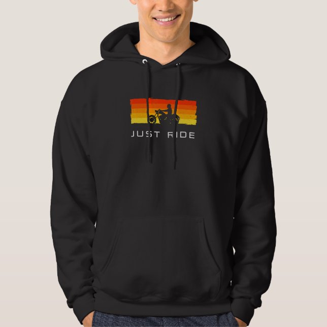 Motorcykel 1 hoodie (Framsida)