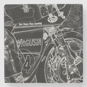 Motorcykel 1-kuster stenunderlägg