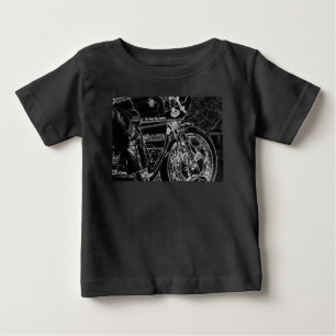 Motorcykel 1 tum t shirt
