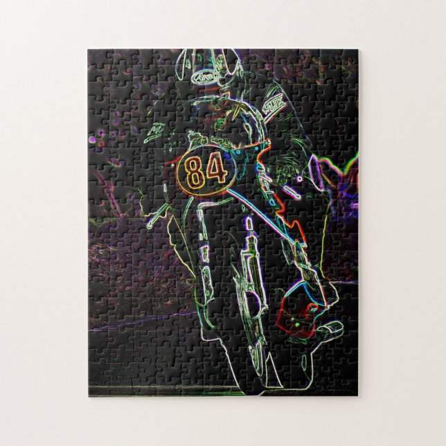 Motorcykel 2 11 x 14 252 pc/min pussel (Vertikal)