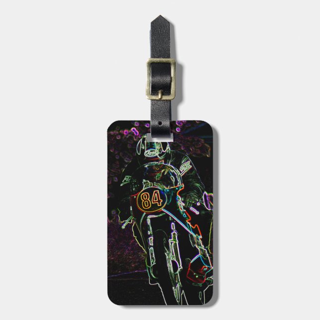 Motorcykel 2 cd ltcnm bagagebricka (Vertikal Framsida)