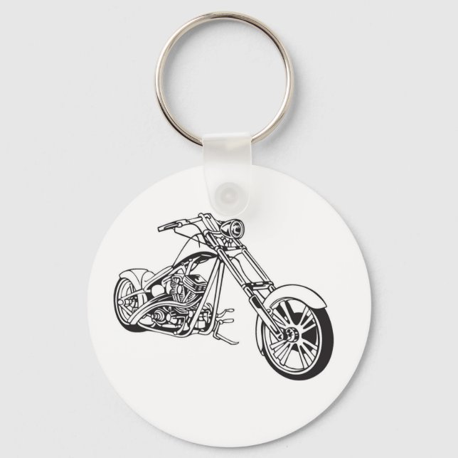 Motorcykel..2 Nyckelring (Framsida)