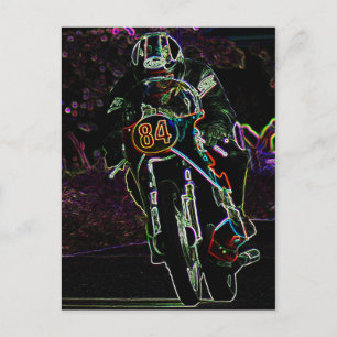 Motorcykel 2 Pccnm Vykort