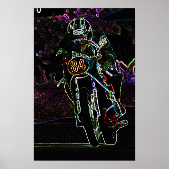 Motorcykel 2, wapcnm poster (Framsidan)