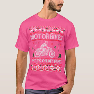 Motorcykel Åkare Fult Jul T Shirt