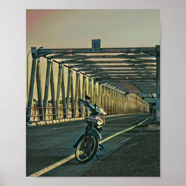 Motorcykel älskare-gåva poster (Framsidan)