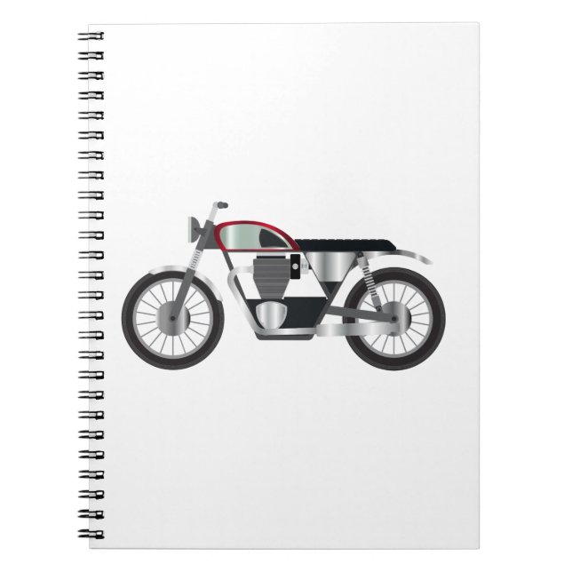 Motorcykel Anteckningsbok (Framsidan)