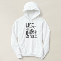 Motorcykel Basic Hoodie Sweatshirt