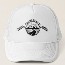 Motorcykel Bergsväg Keps