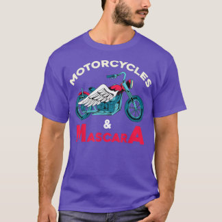 Motorcykel Bike Mascara Motorcykel Women Funny Bik T Shirt