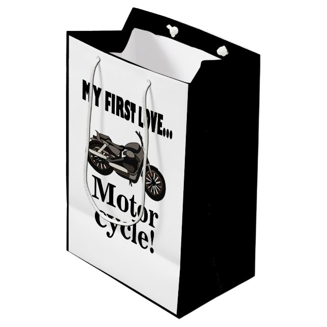 Motorcykel Biker Födelsedag Motorcykel (Framsidan Vinklad)