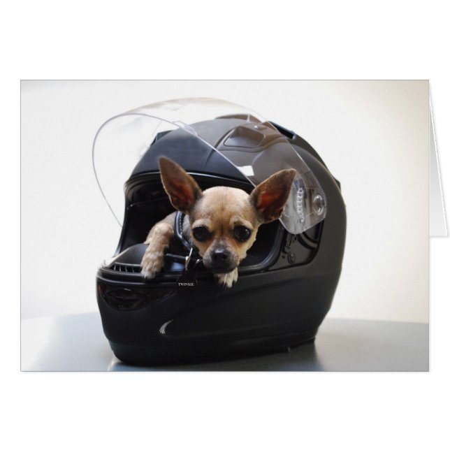 Motorcykel Chi Hälsningskort (Framsidan Horizontal)