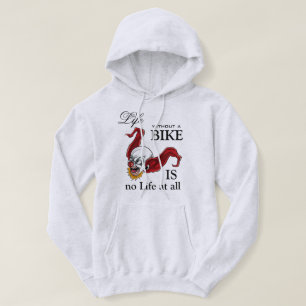 Motorcykel Clown Basic Hoodie Sweatshirt