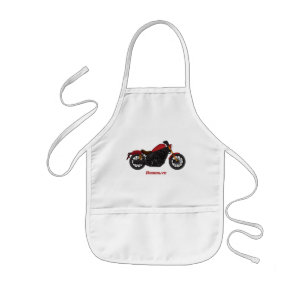 Motorcykel coola barnförkläde