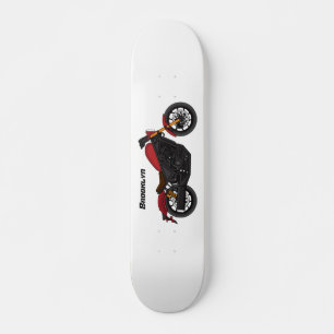 Motorcykel coola mini skateboard bräda 18,5 cm