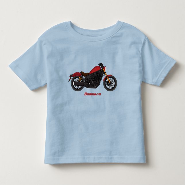 Motorcykel coola t shirt (Framsida)