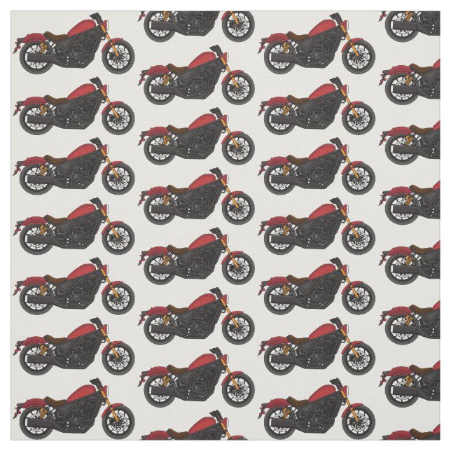 Motorcykel coola tyg (Provkarta)