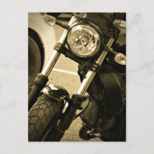 Motorcykel Dirt Bike Motorcycle Detail Light Wheel Vykort