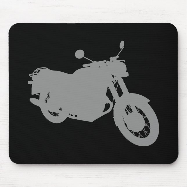 Motorcykel: Dispositionsprofil: Musmatta (Framsidan)