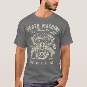 Motorcykel Död Maskin Motor Co T Shirt