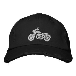 Motorcykel Embroidery Patch Broderad Keps