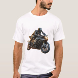 Motorcykel fantastisk biker rider touring t shirt