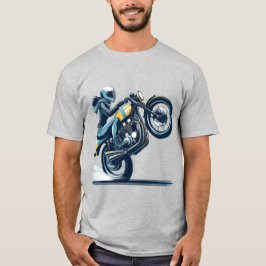 Motorcykel fantastisk biker rider touring t shirt