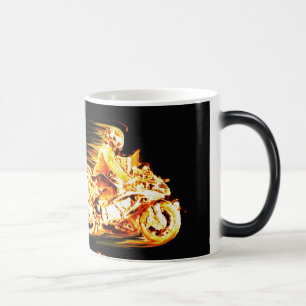 Motorcykel Fantasy Biker Magisk Mugg