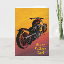 motorcykel Fars dag