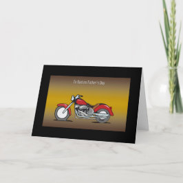 Motorcykel Fars dag Kort