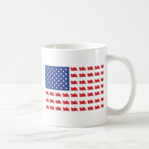 Motorcykel-Flagga-Cruiser Kaffemugg