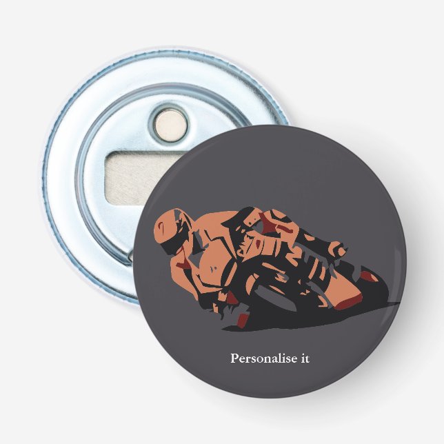 Motorcykel Flasköppnare (Framsidan)