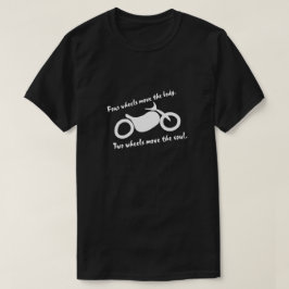 Motorcykel - flyttning för två hjul soulen t shirt