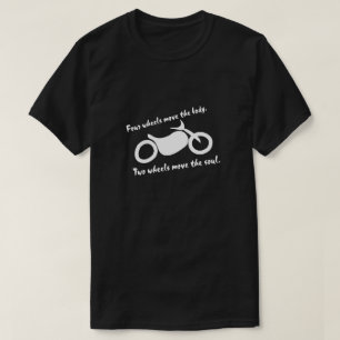 Motorcykel - flyttning för två hjul soulen t shirt