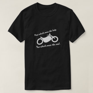 Motorcykel - flyttning för två hjul soulen t shirt