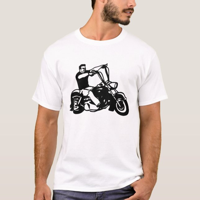 Motorcykel-flyttning soulen tee (Framsida)