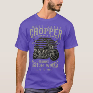 Motorcykel för biker t shirt