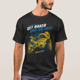 Motorcykel för gatufighter t shirt