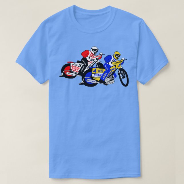 Motorcykel för höghastighetstrafik RTShirt  T Shirt (Design framsida)