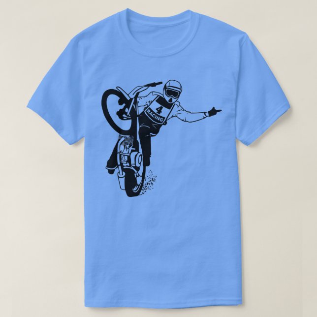 Motorcykel för höghastighetstrafik Tävla 1 T Shirt (Design framsida)